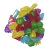 eMKay eMKay-40-FSIC Lot de 40 glaçons en plastique réutilisables et lavables en forme de fruits assortis
