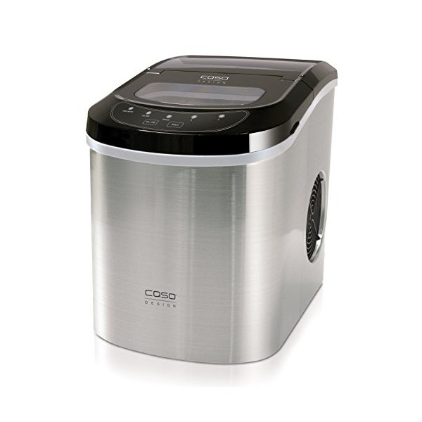 CASO IceMaster Pro - Machine à glaçons design, produit 500 g/h, glaçons en 6-13 min, réservoir deau de 2,2 l, arrêt automati