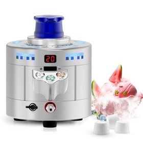 JOZZVE Machine à Glace Sèche de Qualité Alimentaire, Appareil de Glace Carbonique Compact, Produit Rapide de Glaçons Secs et 