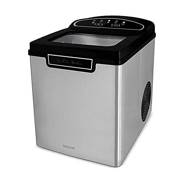 Sencor SIM 3500SS Machine à Glaçons, 105 W, Argent