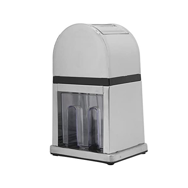 Cryfokt Machine à Glaçons Rasée, Revêtement ABS Respectueux de lenvironnement, Nettoyage Facile, Design Ergonomique, Machine