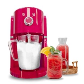 Chef-o-matic Hachoir à glace électrique Frozen Drinks, lame en acier inoxydable, capacité 1,1 L, granités, cocktails, boisson