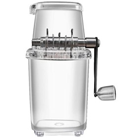 CosyCaya Ice Crusher Broyeur à glace manuel 1,25 l Moulin à glace Chopper, Fournitures ménagères, Fournitures dété
