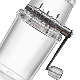 CosyCaya Ice Crusher Broyeur à glace manuel 1,25 l Moulin à glace Chopper, Fournitures ménagères, Fournitures dété