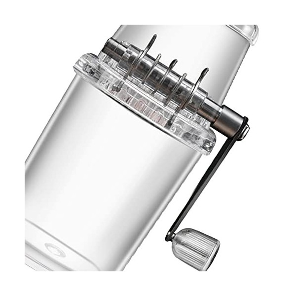 CosyCaya Ice Crusher Broyeur à glace manuel 1,25 l Moulin à glace Chopper, Fournitures ménagères, Fournitures dété