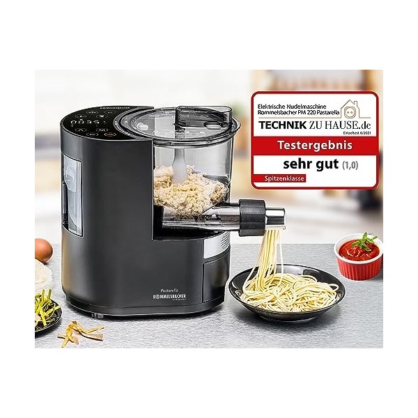 Rommelsbacher PM 220 Pastarella Machine à pâtes Plastique Noir