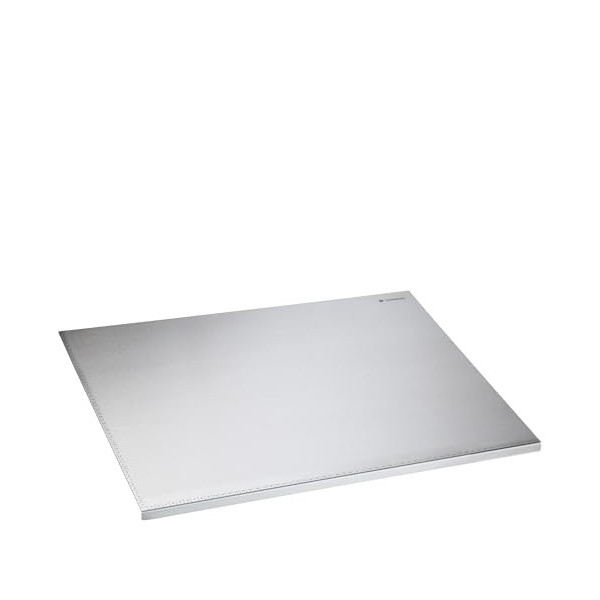 Zassenhaus Plan de travail de cuisine en acier inoxydable 60 x 50 cm, avec graduation pratique des bords en cm, bord darrêt