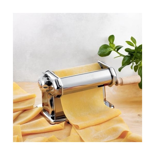 Imperia Laminoir Ligne Classique. Machine à pâtes. 100% Fabriquè en Italie. Machine à pâtes fraîches en acier. Laminoir manue