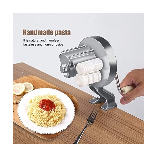 Coffret de Machine à Pâtes Fraîches Manuel en alliage daluminium Actionnent léquipement Fait Main de Cuisine daliments de 