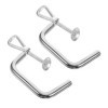 FELTECHELECTR Lot de 2 accessoires pour machine à pâtes - Clip pour machine à pâtes - Pièce de rechange réglable - Pince pour