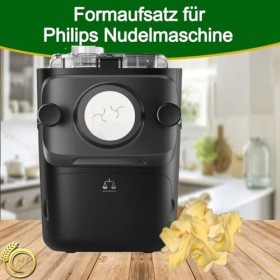 MY PASTA Fusilli XL Matrice à pâtes pour pâtes faites maison, compatible avec la machine à pâtes Philips série 7000 Philips P