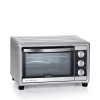 Ariete 984 Bon Cuisine 250 - Four électrique ventilé, 25 Litres, 1500W, 6 positions de cuisson, Minuterie 60, Argent