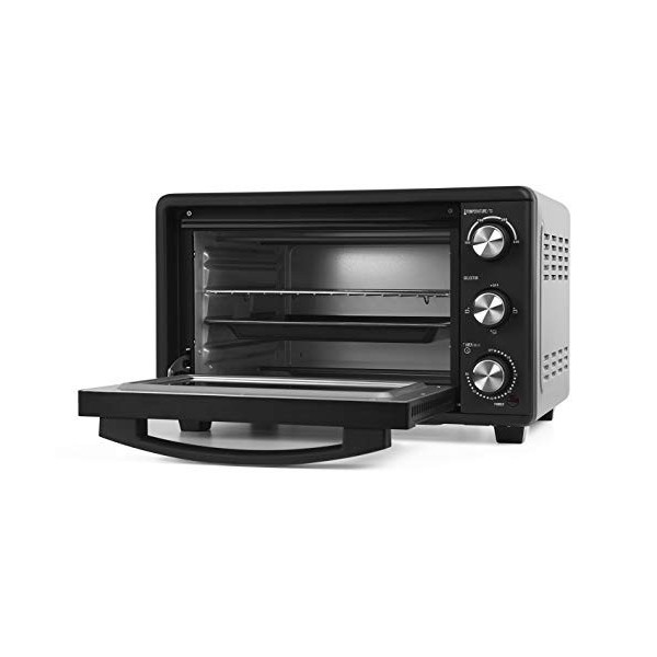 Orbegozo HO 255 - Four électrique de table, 25 l, minuterie, thermostat réglable, ramasse-miettes, 1500 W