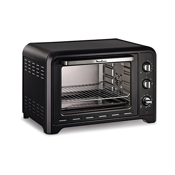 Moulinex Optimo OX484810 - Four à convection de 39 L, 6 modes de cuisson avec thermostat jusquà 240 ° et minuterie jusquà 1
