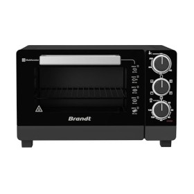 BRANDT FC215MB - Mini four - 21L - Multifonction - 5 positions de cuisson - Porte double vitre - Cavité anti-adhésive - Acces