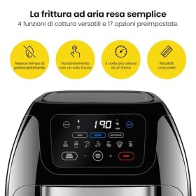 CHEFMAN Multifunctional Digital Air Fryer+ Rotisserie, Dehydrator, Convection Oven, 17 Touch Screen Presets Fry, Roast, Dehyd