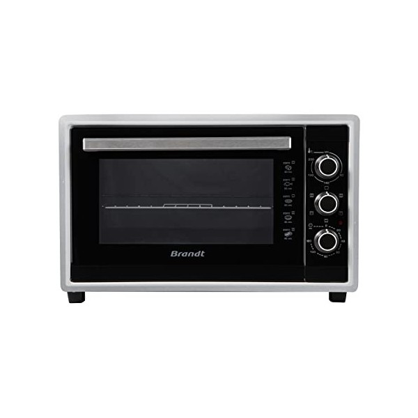 Brandt FC4200MS - mini four - 42L - Multifonction -240°C - 5 positions de cuisson - Porte double vitre - Accessoires : lèchef