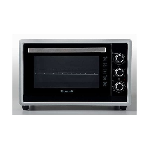 Brandt FC4200MS - mini four - 42L - Multifonction -240°C - 5 positions de cuisson - Porte double vitre - Accessoires : lèchef