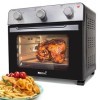 MaxxHome Mini Four à Air Chaud Electrique - Friteuses à air sans Huile - Four posable - Température Réglable - Capacité 28L -
