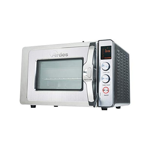 ARDES - Four à pression 30 Litres - Four à pression électrique avec 9 programmes de cuisson avec minuterie, double vitrage av