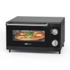 Clatronic Four à pizza avec espace de cuisson de 12 litres | idéal pour griller et réchauffer | Four avec chaleur supérieure 