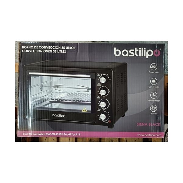 Siena Black - 35L - Four de table