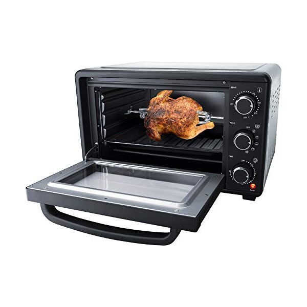 Steba 04-75-00 Grillbackofen KB A 25 Four, Noir/Argent