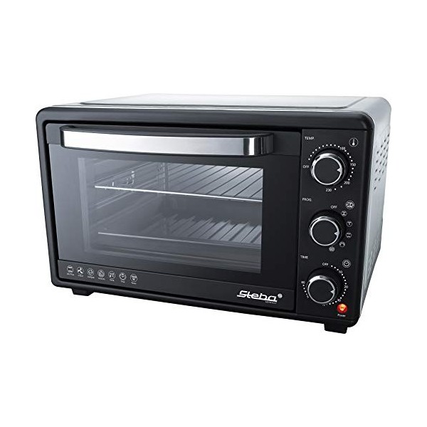 Steba 04-75-00 Grillbackofen KB A 25 Four, Noir/Argent
