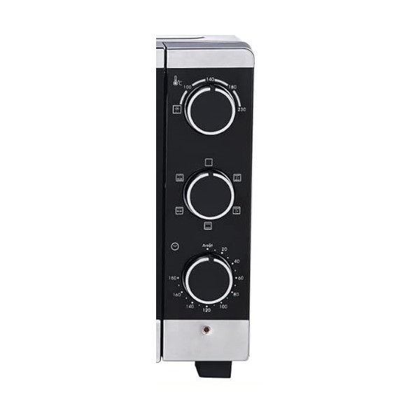 SAUTER SMF30MX – Mini four Multifonction – Capacité 30L – 5 positions de cuisson – 1500W – Chaleur tournante – Accessoires : 