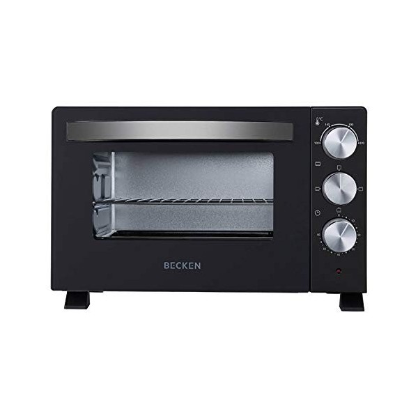 Becken Mini four, 20 litres, acier, noir