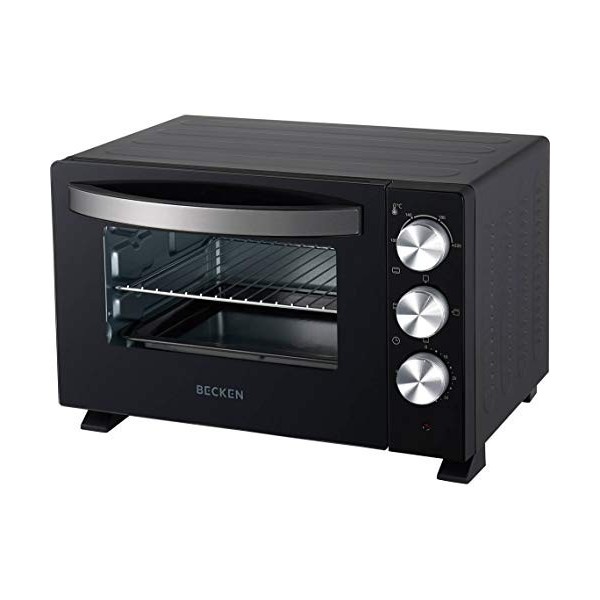 Becken Mini four, 20 litres, acier, noir