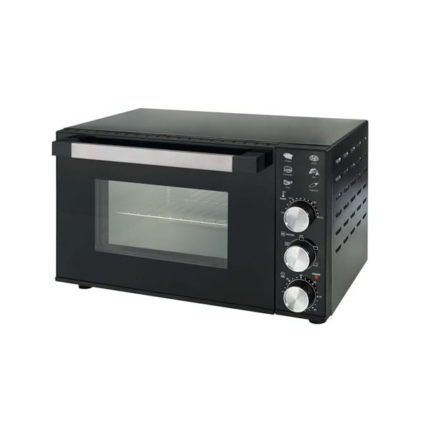 DCG MBN35 Multifour 1800 W 35 litres Minuterie 60 minutes avec alarme Thermostat réglable de 100° à 230°C 4 résistances en ac