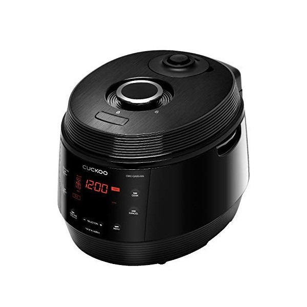 CUCKOO CMC-QAB549S Premium 8 en 1 Multicuiseur ICOOK Q5 avec 10 modes préprogrammés, Noir