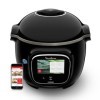 Moulinex Cookeo Touch Wifi Multicuiseur intelligent, Cuve 6 L, Haute pression, Guide pas à pas, 250 recettes intégrées, Appli