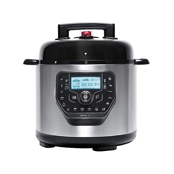 Cecotec Multicuiseur Ollas GM Modèle H Deluxe. 1000 W, Robot de cuisine multifonction Programmable 24h avec 6 litres, Couverc