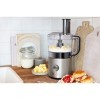 Russell Hobbs Robot de cuisine [Multifonction: hache/coupe/râpe] Compact Home design peu encombrant, 2 vitesses, fonction pu