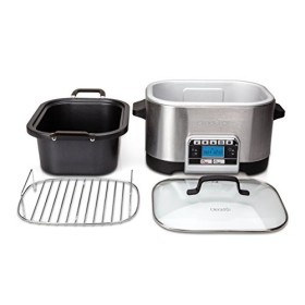 Multicuiseur Crockpot, programmable avec fonction mijoter, dorer, rôtir, cuire à la vapeur 5,6L 6-7 pers. , bol amovible [CS
