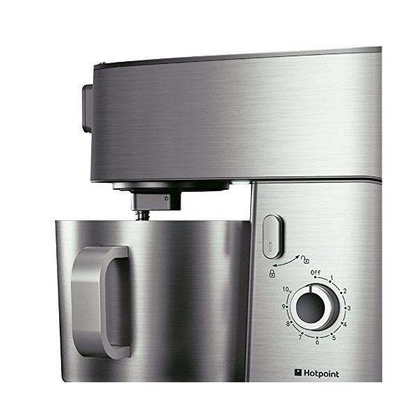 Hotpoint Multi-Functional Kitchen Machine, 400 Watt, Silver by Hotpoint