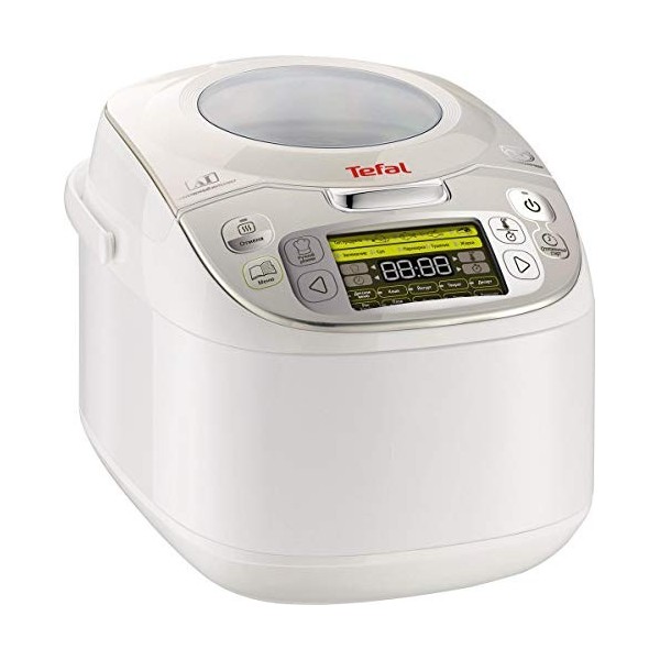 Tefal RK8121 Multi-cuiseur 45 en 1, 750 W, capacité 5 l, 45 fonctions de cuisson, fonction maintien au chaud, écran LCD, avec