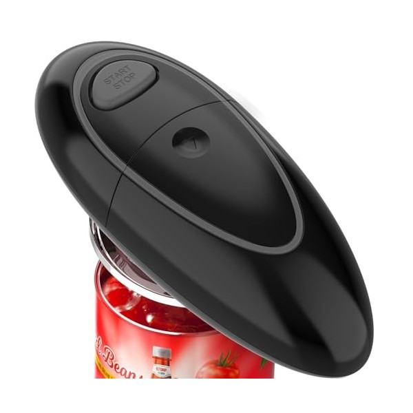 Ouvre-boîte électrique, ouvre-boîte électrique One Touch avec bords lisses et sûr à utiliser, ouvre-boîte automatique pour pr