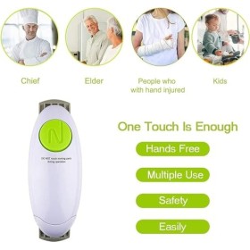 Ouvre Jar électrique, Restaurant Ouvre-boîte, lisse bord automatique pot ouvre pour les particuliers, larthrite et femme au 