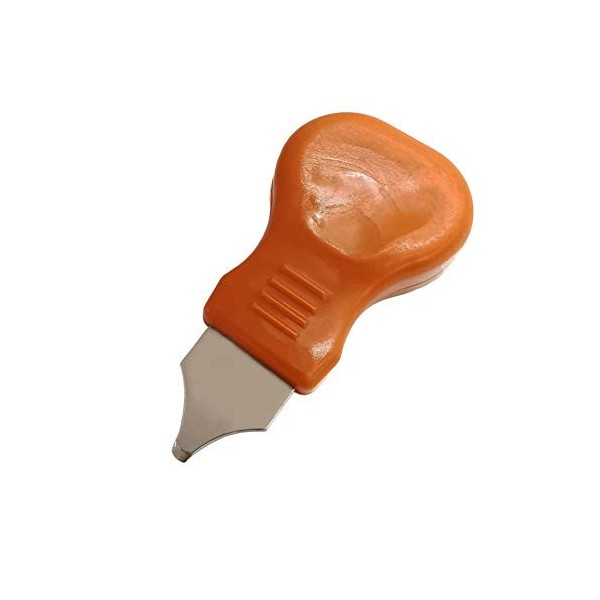 masar Premium Ouvre Boîtier à Levier Tenue à la Main Orange Lame de 3mm