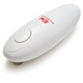 Ouvre-boîte électrique automatique Kitchen Mama : ouvrez vos boîtes de conserve/canettes d’une simple pression sur un bouton.
