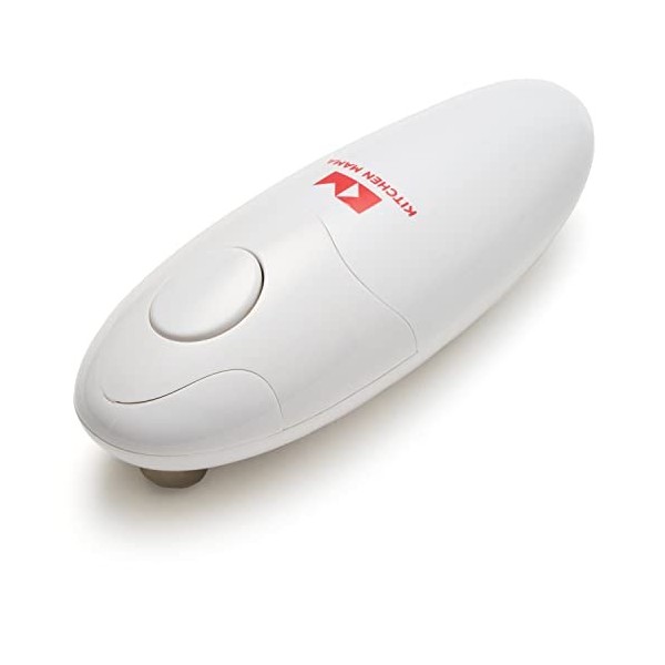 Ouvre-boîte électrique automatique Kitchen Mama : ouvrez vos boîtes de conserve/canettes d’une simple pression sur un bouton.