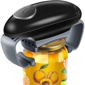 Ouvre-boîte électrique, ouverture automatique, ouvre-boîte électrique avec un bouton pour toutes les boîtes, ouvre-boîte élec