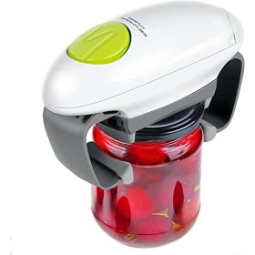 Ouvre-bocal électrique One Touch - Décapsuleur automatique puissant pour les mains faibles et les personnes âgées souffrant d