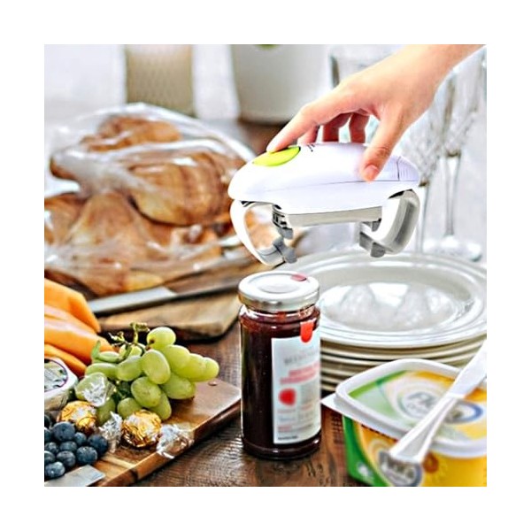 Yagosodee Ouvre-bocal électrique pour mains arthritiques