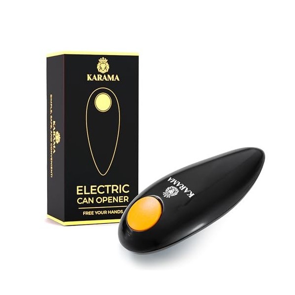 Ouvre-boîte électrique – Ouvre-boîte électrique facile à utiliser – Ouvre-boîte mains libres pour les mains arthrite – Ouvre-