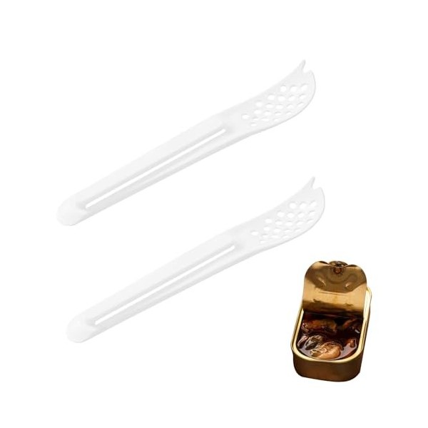 2 Pièces Cuillère De Conservation Multifonctionnelle, Cuillère Portable Ouvre-Boîte, Cuillère Ouvre-Boîte Multifonctions, Pou