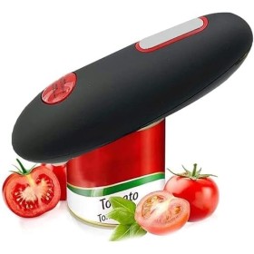 Deals Decapsuleur Ouvre-boîte électrique pour cuisine Ouvre-boîte à batterie portable avec bord lisse ouvre-boîte automatique